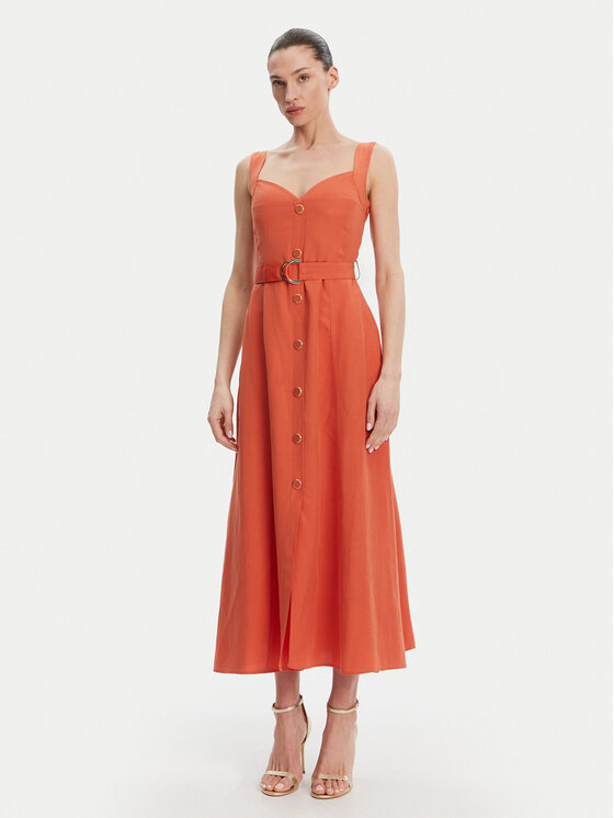 Летнее платье стандартный крой WA5312 T4818 Liu Jo, оранжевый
Летнее платье стандартный крой WA5312 T4818 Liu Jo, оранжевый