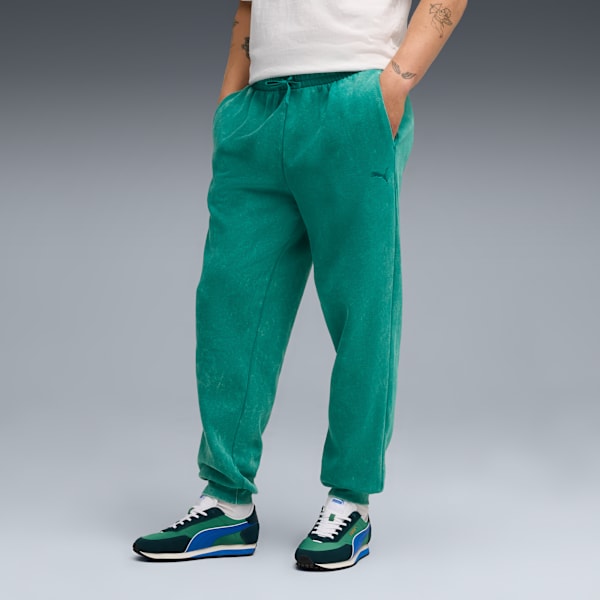 Мужские флисовые спортивные штаны Puma Elevated Essentials Acid Wash, зеленый
Мужские флисовые спортивные штаны Puma Elevated Essentials Acid Wash, зеленый