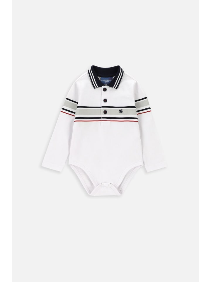 Coccodrillo Белый боди с длинными рукавами
Coccodrillo Белый боди с длинными рукавами