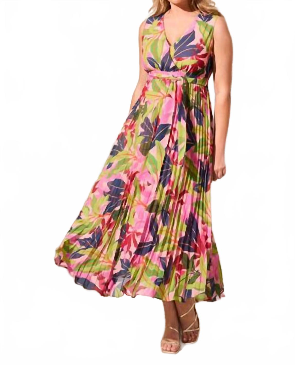 Мюли с поясом плиссированное макси-платье в цвете тиберри TRIBAL, Teaberry
Мюли с поясом плиссированное макси-платье в цвете тиберри TRIBAL, Teaberry