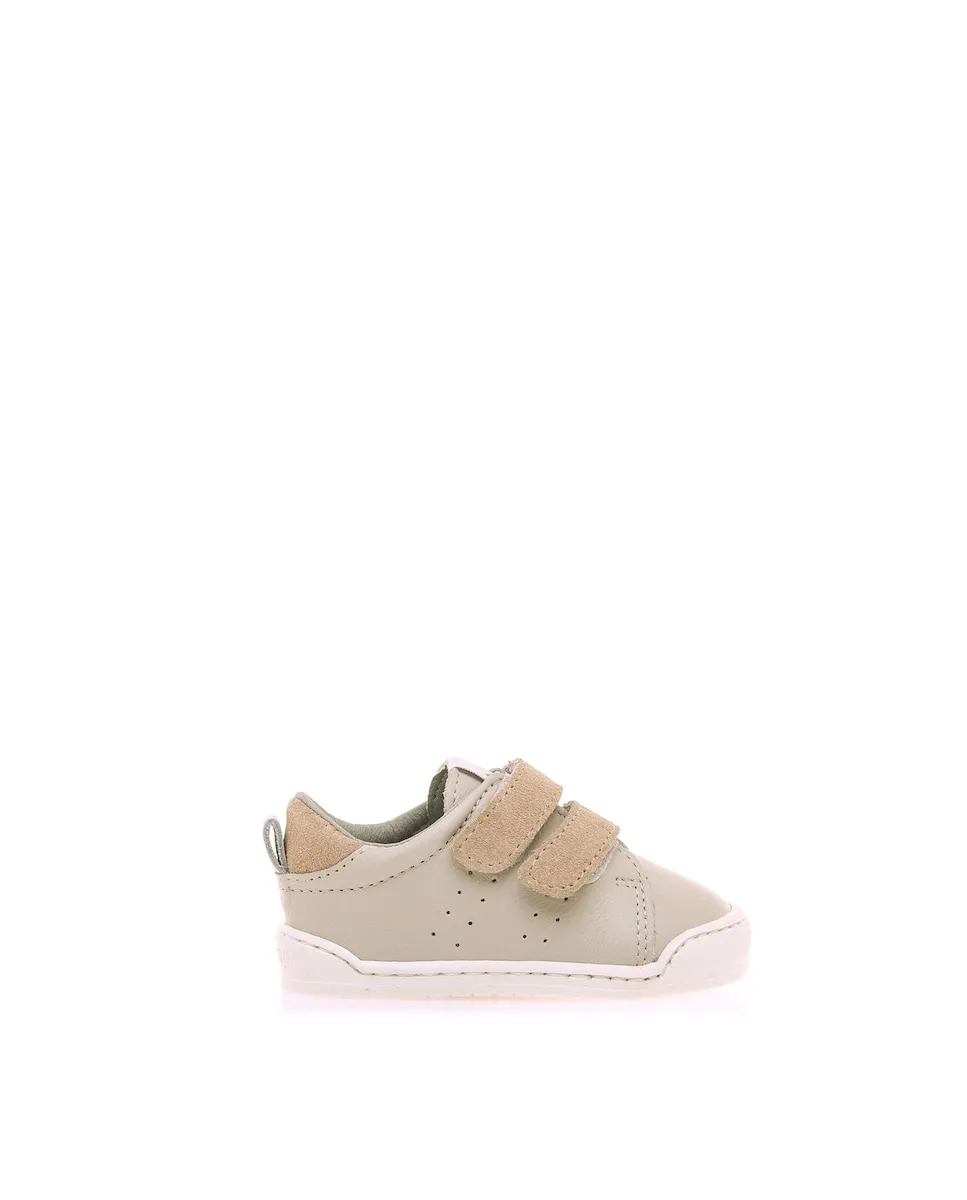 Детские кожаные пинетки с двойной застежкой на липучке Mustang, бежевый
Детские кожаные пинетки с двойной застежкой на липучке Mustang, бежевый