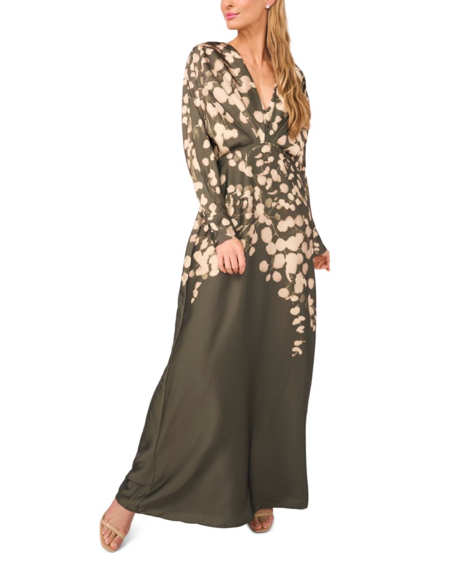 Женское плиссированное макси-платье с рукавами летучая мышь Parker, Green Olive
Женское плиссированное макси-платье с рукавами летучая мышь Parker, Green Olive