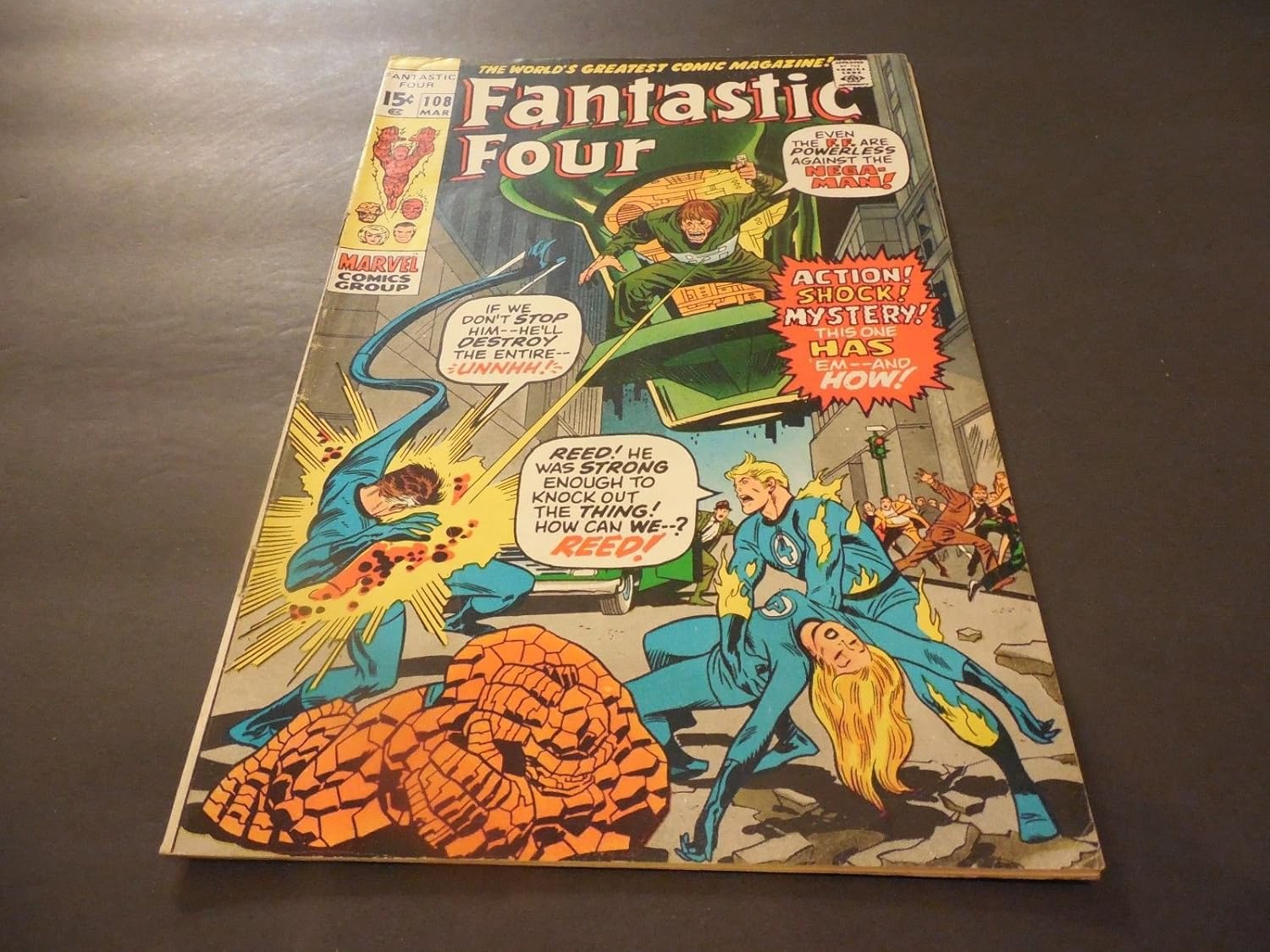 Fantastic Four (Vol. 1) #108 (Marvel Comics)
Fantastic Four (Vol. 1) #108 (Marvel Comics)