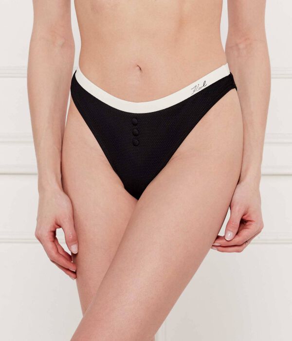 Низ бикини Karl Lagerfeld, черный
Низ бикини Karl Lagerfeld, черный