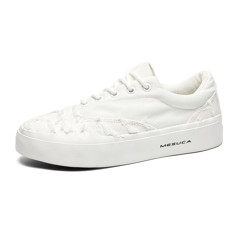 MESUCA Высокие устойчивые к истиранию дышащие нескользящие низкие скейтбордские кроссовки унисекс белые, цвет White
MESUCA Высокие устойчивые к истиранию дышащие нескользящие низкие скейтбордские кроссовки унисекс белые, цвет White