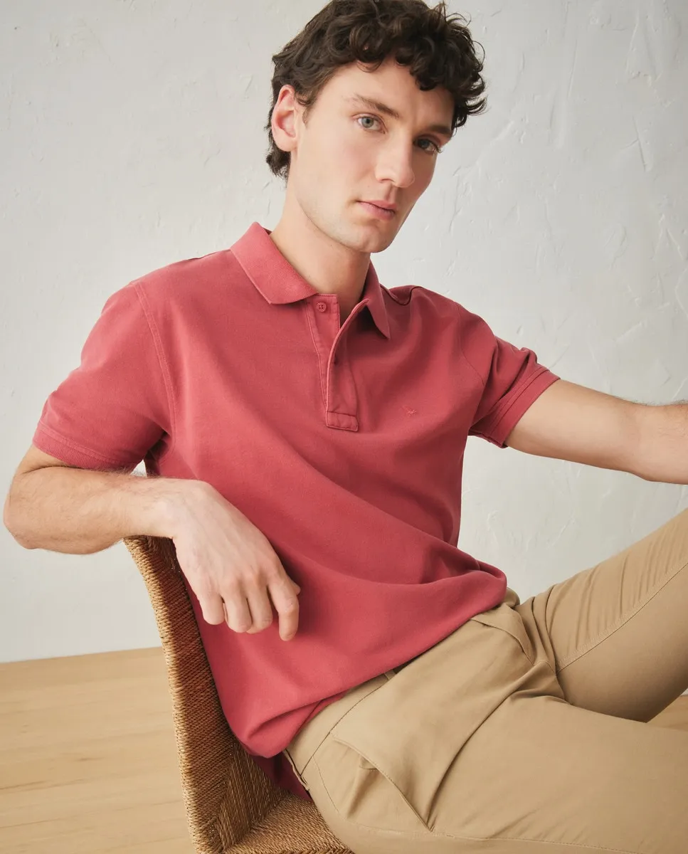 Мужская рубашка поло с коротким рукавом Lloyd's, вишнево-красный
Мужская рубашка поло с коротким рукавом Lloyd's, вишнево-красный