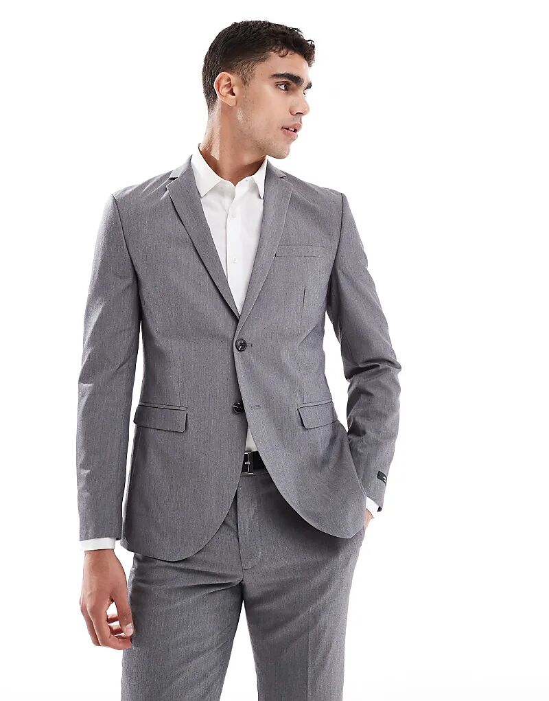 Пиджак Jack & Jones суперузкого кроя серого цвета
Пиджак Jack & Jones суперузкого кроя серого цвета