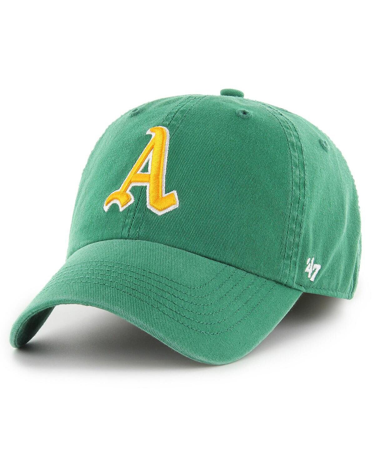 Мужская зеленая приталенная шляпа Oakland Athletics Cooperstown Collection Franchise '47 Brand
Мужская зеленая приталенная шляпа Oakland Athletics Cooperstown Collection Franchise '47 Brand