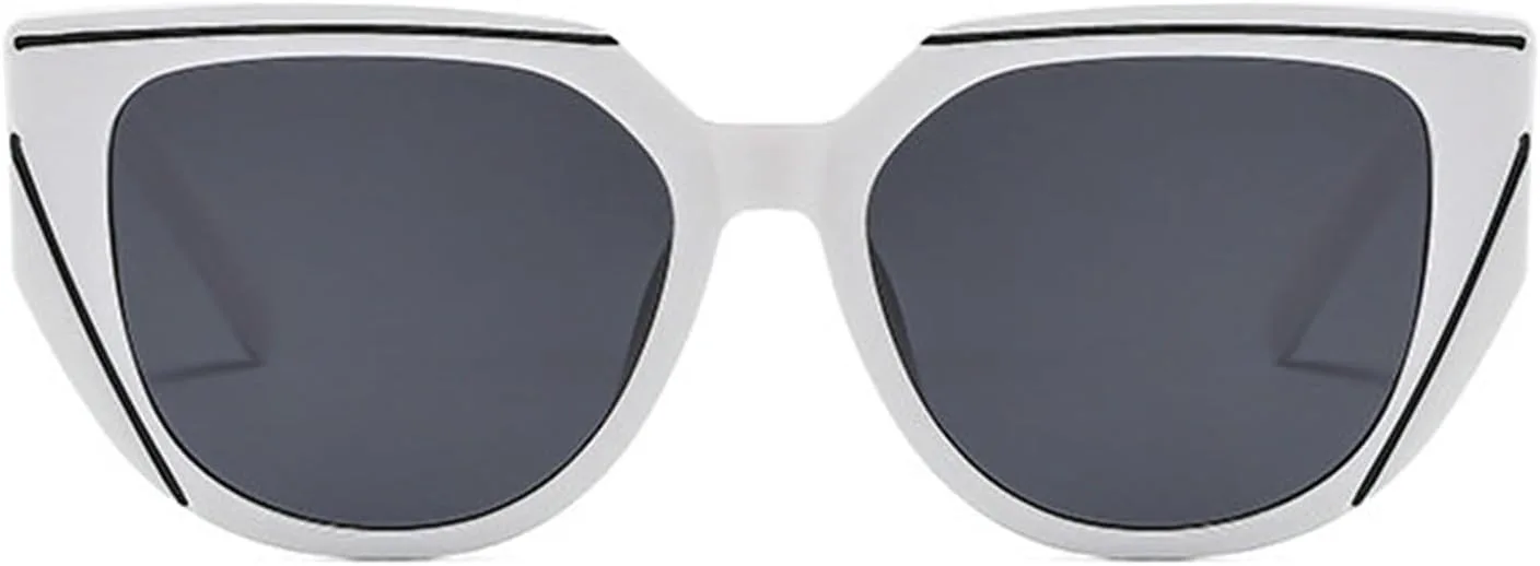 Солнцезащитные очки Willochra Fashion Cat Eye для женщин, ретро-очки в узком стиле «кошачий глаз», треугольные, винтажные, с тонированными линзами, White
Солнцезащитные очки Willochra Fashion Cat Eye для женщин, ретро-очки в узком стиле «кошачий глаз», треугольные, винтажные, с тонированными линзами, White