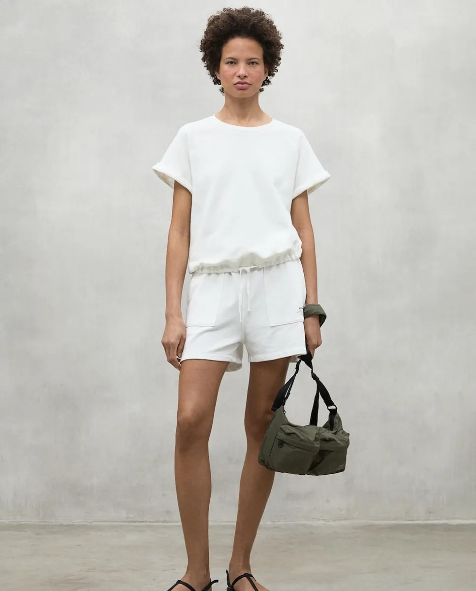 Простые женские шорты с завязкой на талии Ecoalf, белый
Простые женские шорты с завязкой на талии Ecoalf, белый