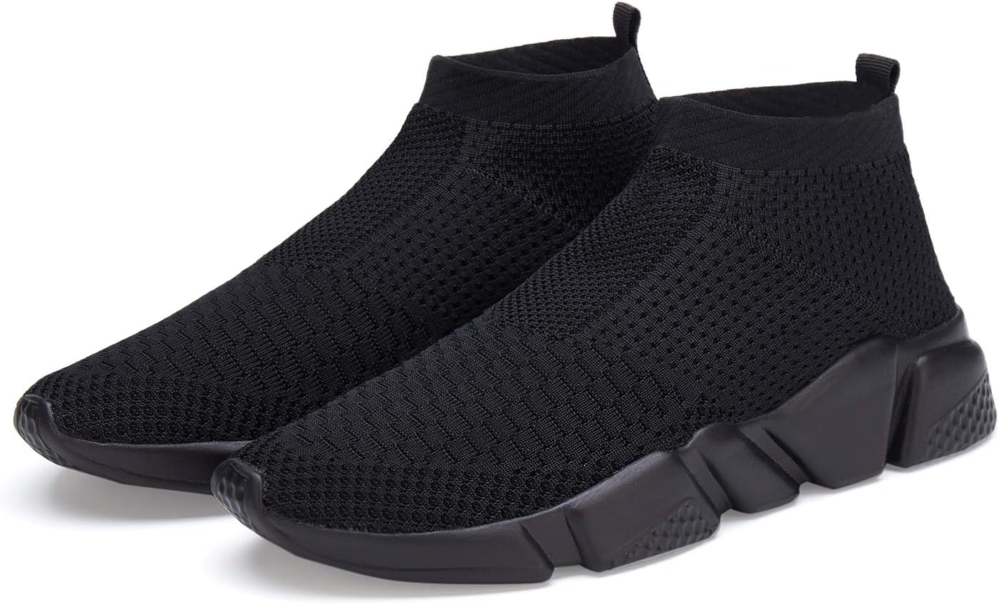 Мужские кроссовки Casbeam для бега, вязаные, удобные, легкие, дышащие, повседневные спортивные туфли, модные слипоны для ходьбы, черный
Мужские кроссовки Casbeam для бега, вязаные, удобные, легкие, дышащие, повседневные спортивные туфли, модные слипоны для ходьбы, черный