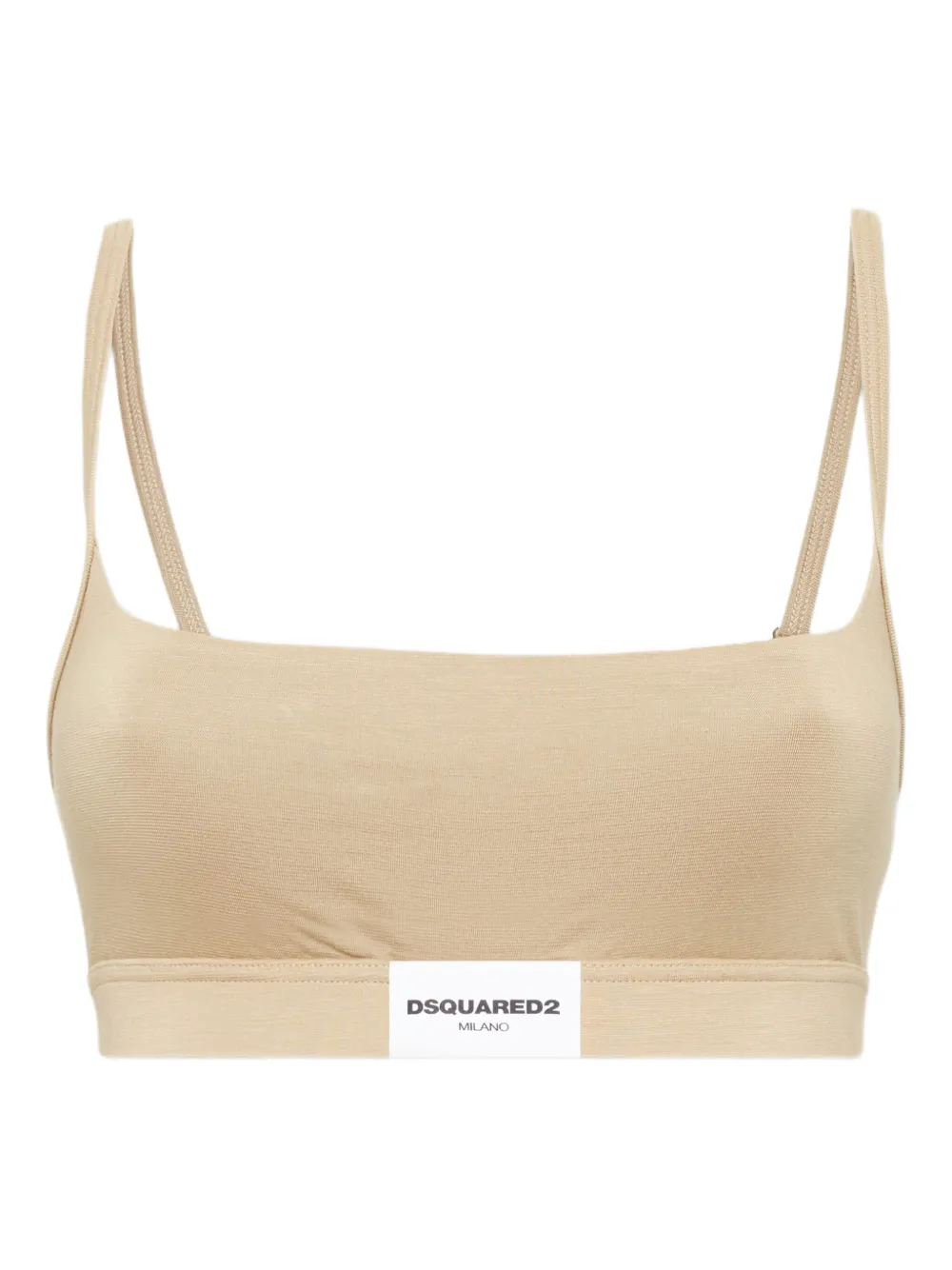Бюстгальтер с нашивкой-логотипом DSQUARED2, нейтральный
Бюстгальтер с нашивкой-логотипом DSQUARED2, нейтральный