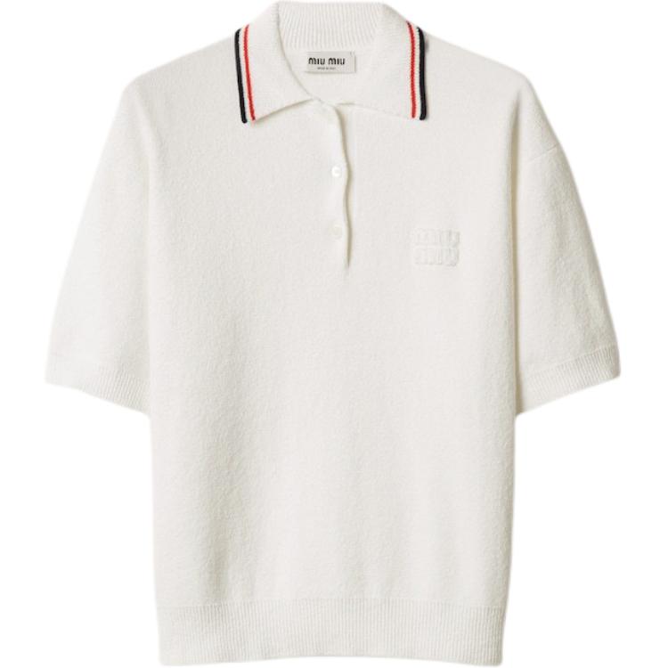 MIU MIU Белая поло для женщин
MIU MIU Белая поло для женщин