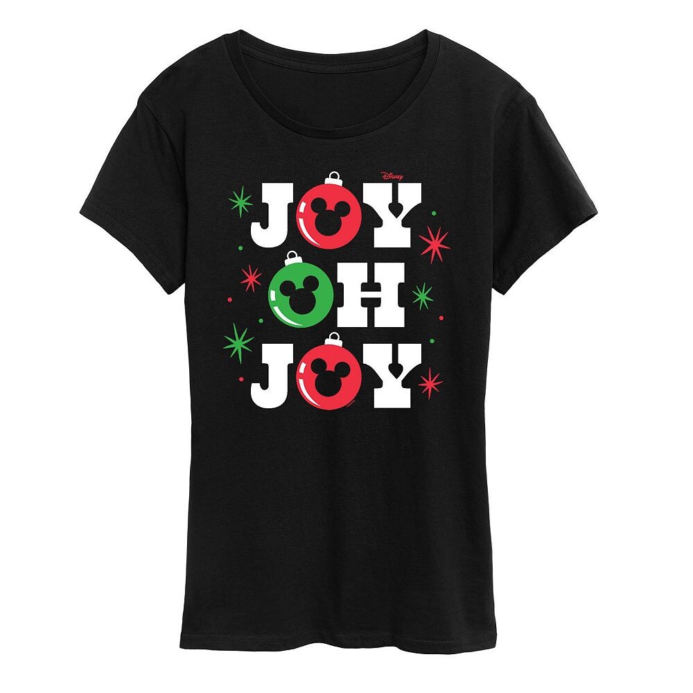 Женская футболка с рисунком Микки Мауса Disney's Joy Oh Joy Licensed Character, черный
Женская футболка с рисунком Микки Мауса Disney's Joy Oh Joy Licensed Character, черный