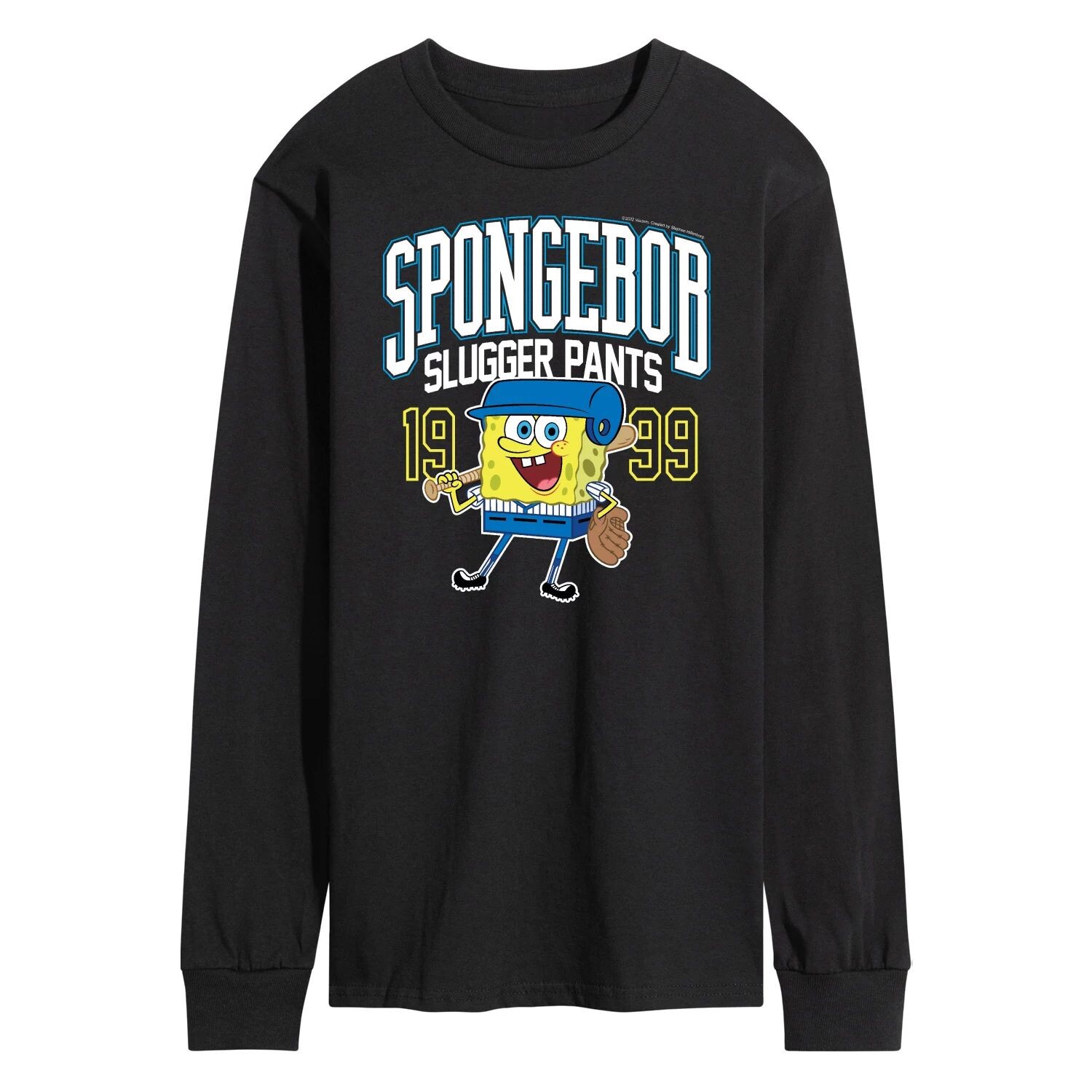 Мужская футболка Nickelodeon SpongeBob SquarePants Slugger Pants с длинными рукавами и рисунком
Мужская футболка Nickelodeon SpongeBob SquarePants Slugger Pants с длинными рукавами и рисунком