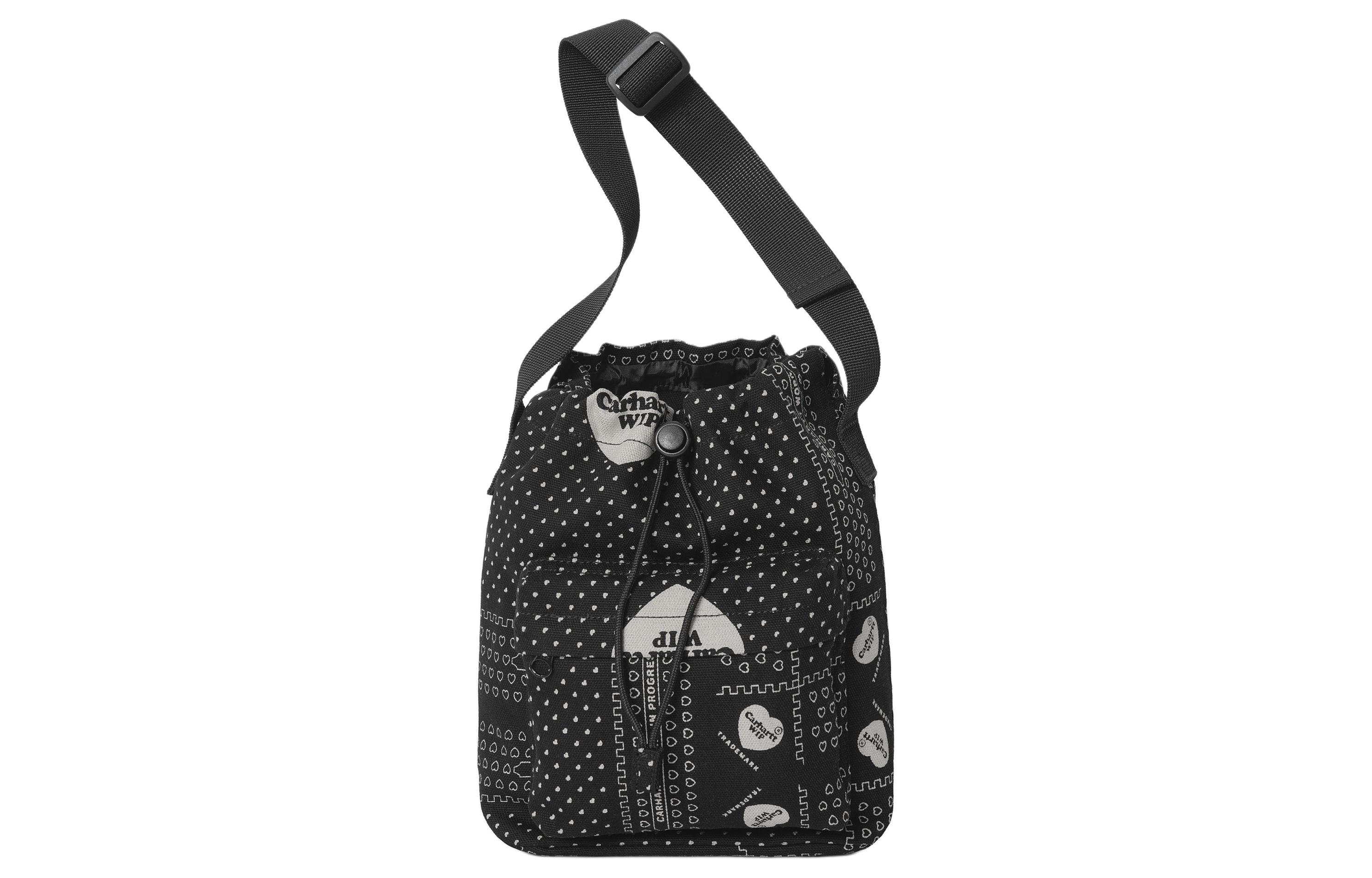 Carhartt WIP Хлопковая холщовая сумка через плечо, Black
Carhartt WIP Хлопковая холщовая сумка через плечо, Black