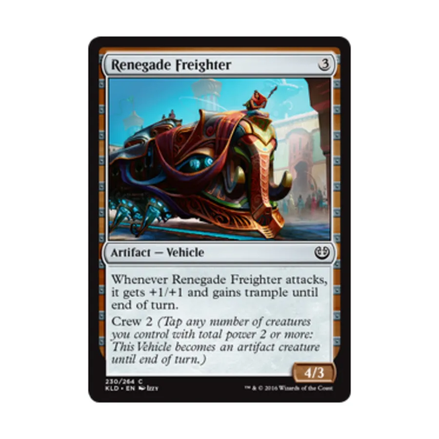 CCG Грузовой корабль-отступник (клавиша C), MTG - Kaladesh
CCG Грузовой корабль-отступник (клавиша C), MTG - Kaladesh