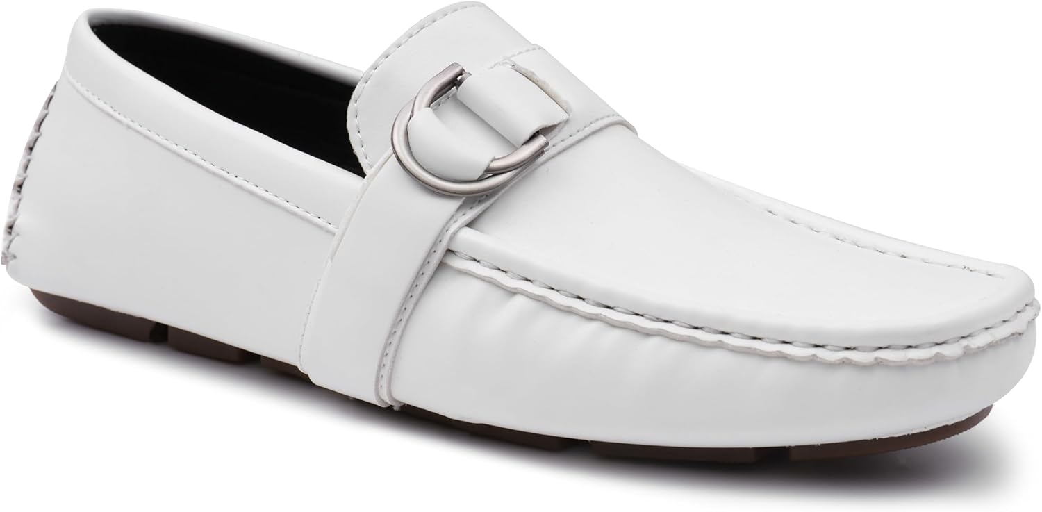 Мужские мокасины Aston Marc для вождения, легкий дышащий дизайн с прочной резиновой подошвой, белый
Мужские мокасины Aston Marc для вождения, легкий дышащий дизайн с прочной резиновой подошвой, белый