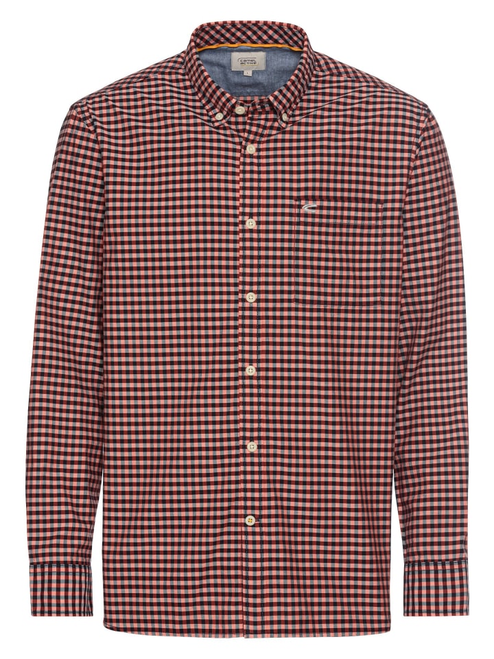 Рубашка Camel Active Langarm Hemd im Vichy-Karomuster, красный
Рубашка Camel Active Langarm Hemd im Vichy-Karomuster, красный