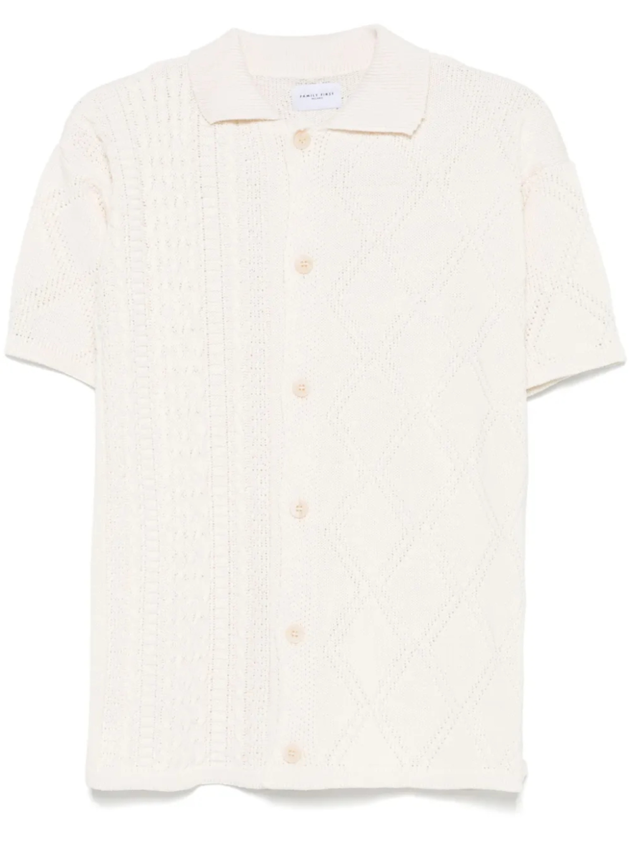 Family First рубашка с плетеной отделкой, нейтральный
Family First рубашка с плетеной отделкой, нейтральный