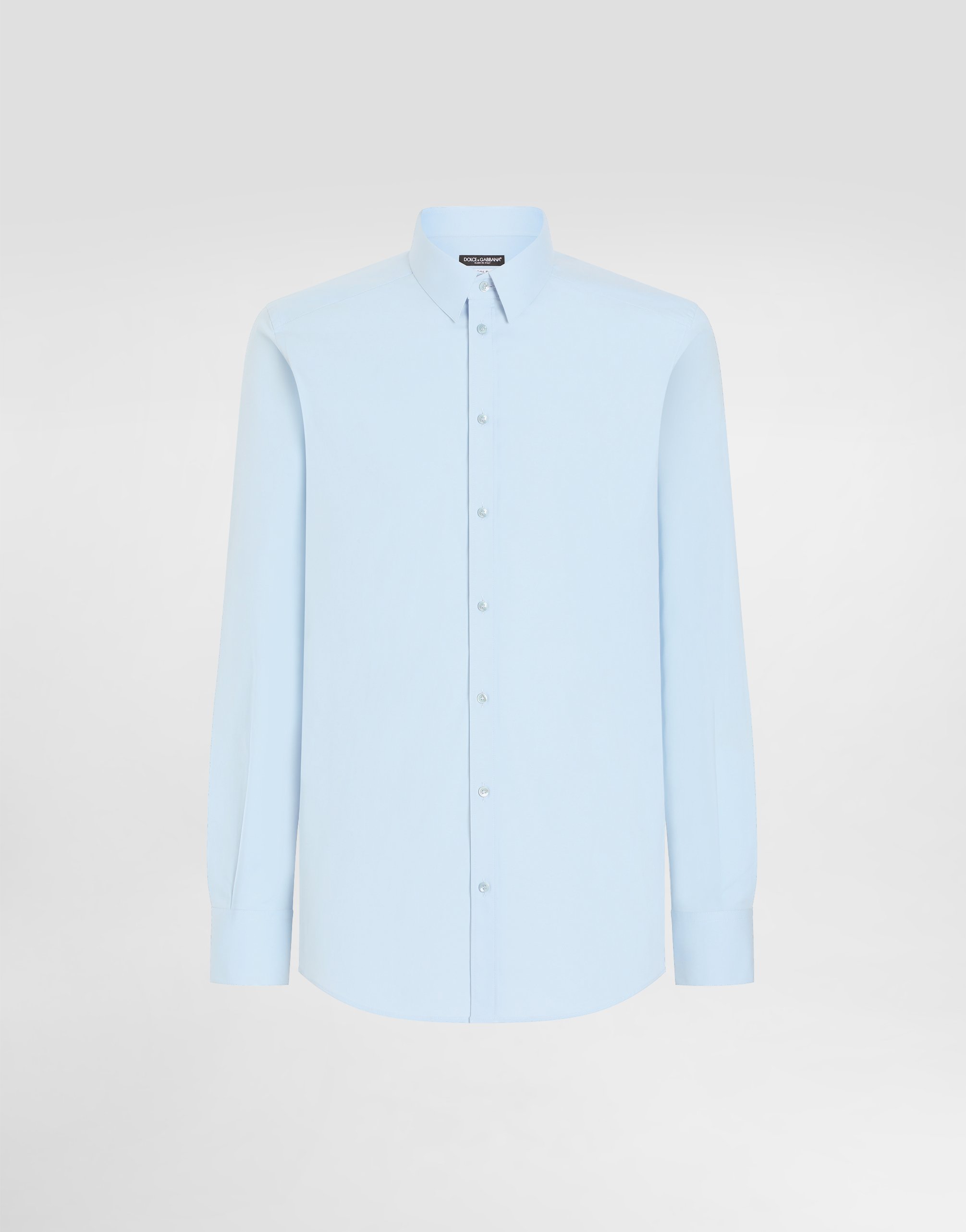 Рубашка из стрейч-поплина gold-fit Dolce & Gabbana, лазурный
Рубашка из стрейч-поплина gold-fit Dolce & Gabbana, лазурный