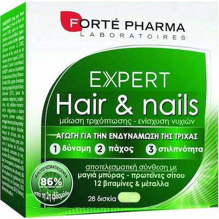 Forte Pharma Expert Hair And Nails Добавка для укрепления волос и ногтей 28 таблеток Forté Pharma
Forte Pharma Expert Hair And Nails Добавка для укрепления волос и ногтей 28 таблеток Forté Pharma