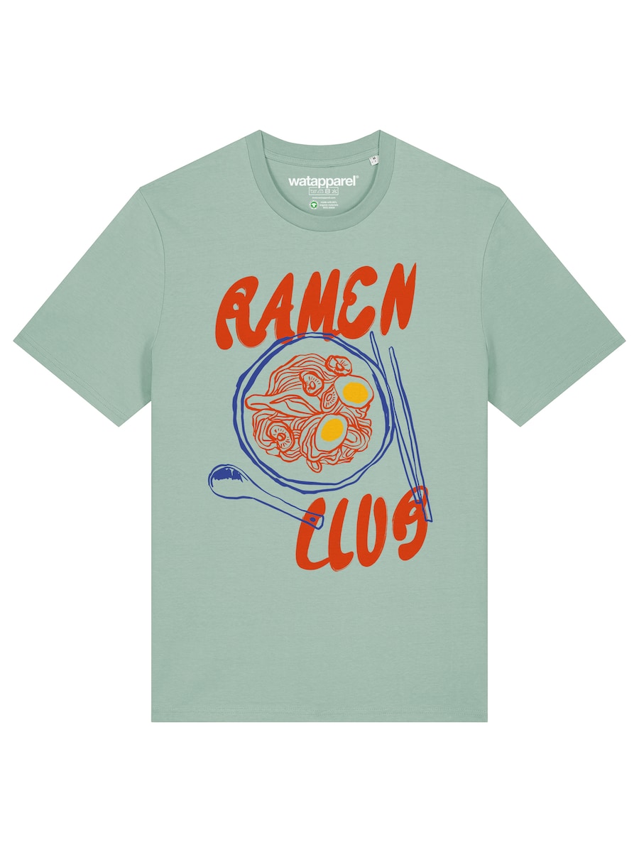 Рубашка Watapparel Ramen Club, мятный
Рубашка Watapparel Ramen Club, мятный
