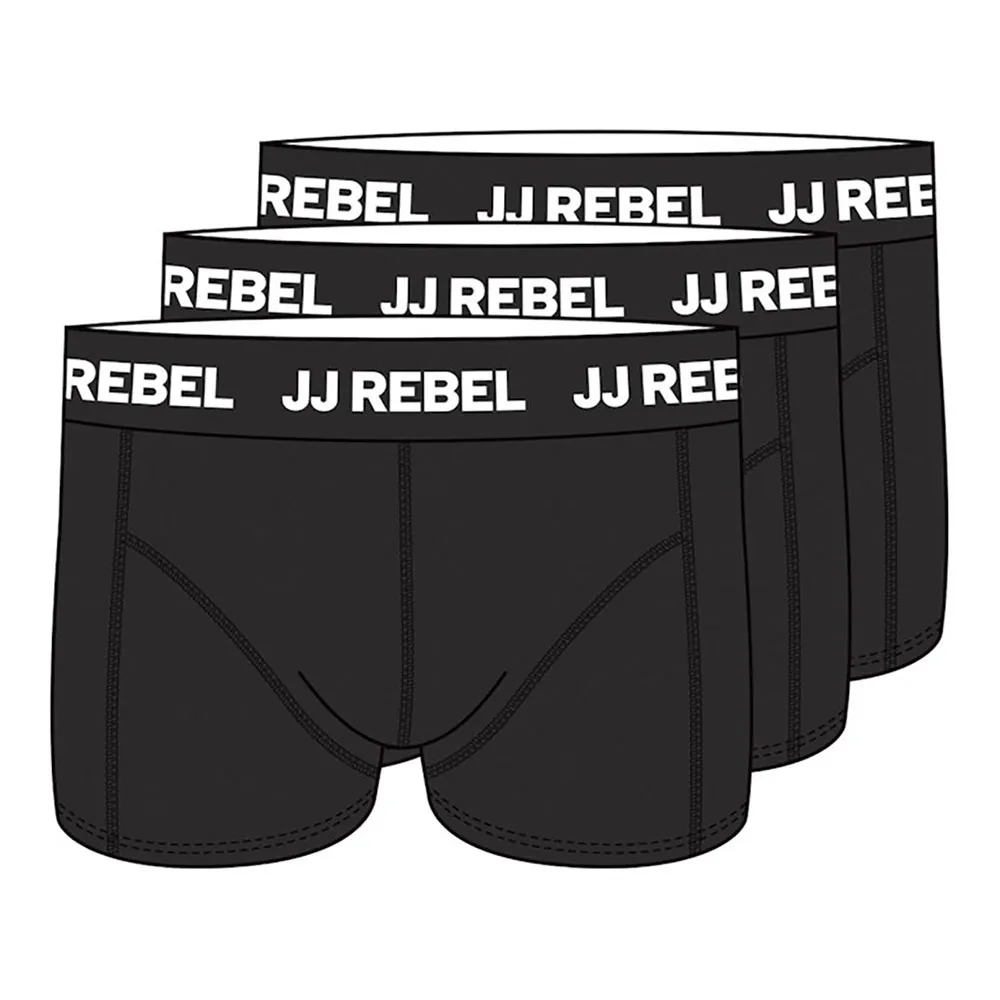 Трусы-боксеры Jj Rebel Logo 3 units, черный
Трусы-боксеры Jj Rebel Logo 3 units, черный