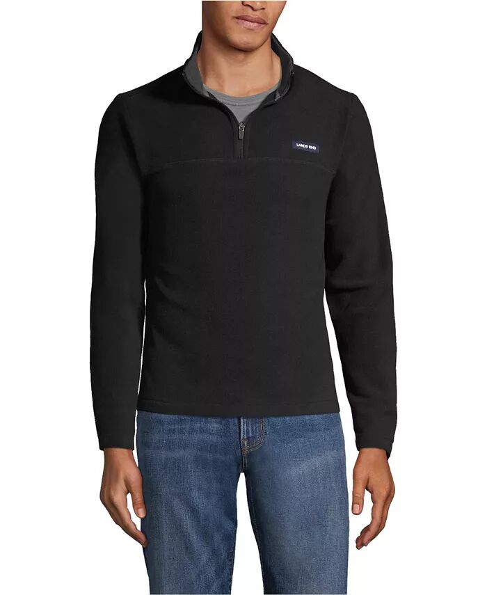 Мужской флисовый свитер для высоких в любую погоду с застежкой-молнией на четверть длины Lands' End, черный
Мужской флисовый свитер для высоких в любую погоду с застежкой-молнией на четверть длины Lands' End, черный