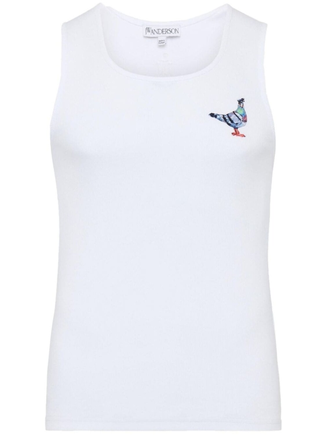 JW Anderson майка из джерси с изображением голубя, белый
JW Anderson майка из джерси с изображением голубя, белый