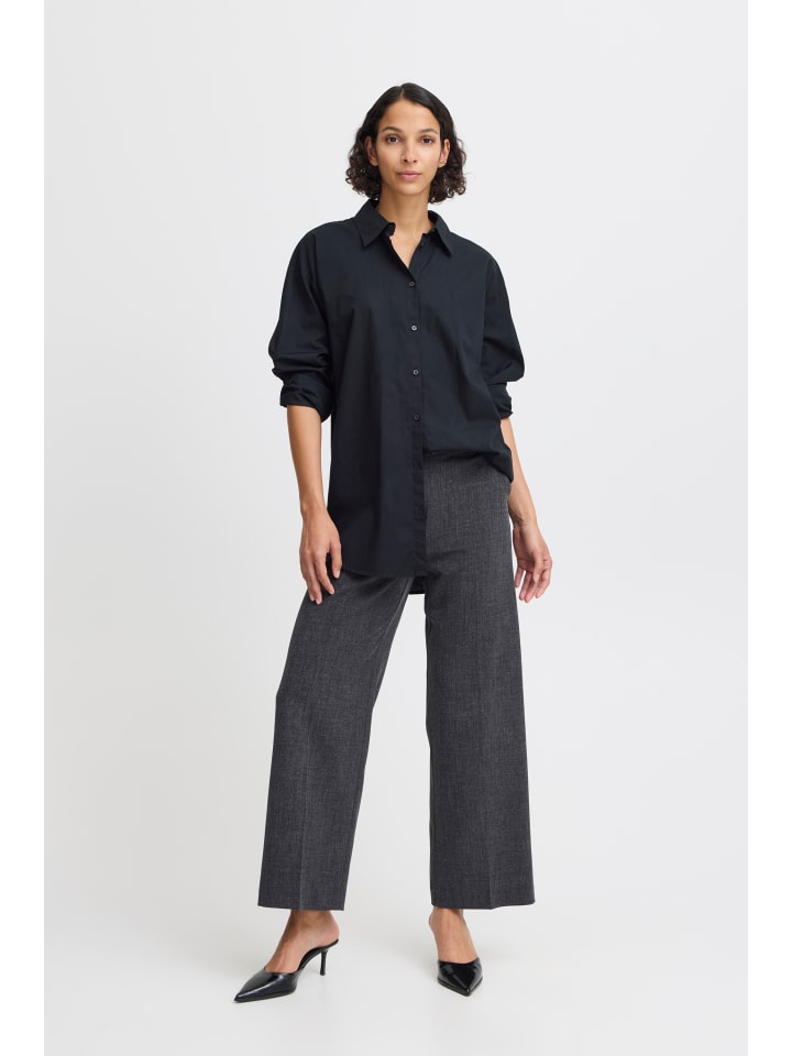 Рубашка с длинными рукавами BYGAMZE свободного кроя черного цвета b. young
Рубашка с длинными рукавами BYGAMZE свободного кроя черного цвета b. young