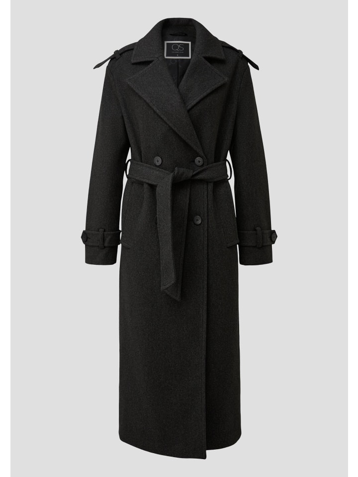 Пальто в цвете 99W0_черное QS
Пальто в цвете 99W0_черное QS