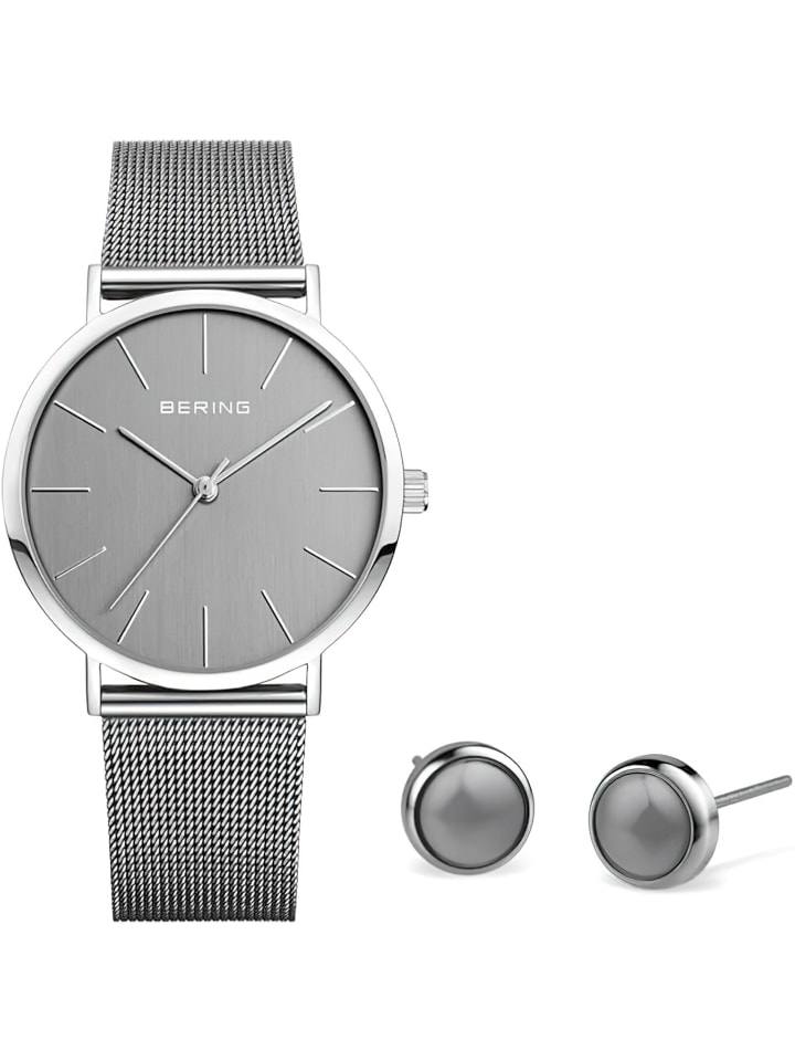 Bering Аналоговые женские часы серебристого цвета
Bering Аналоговые женские часы серебристого цвета