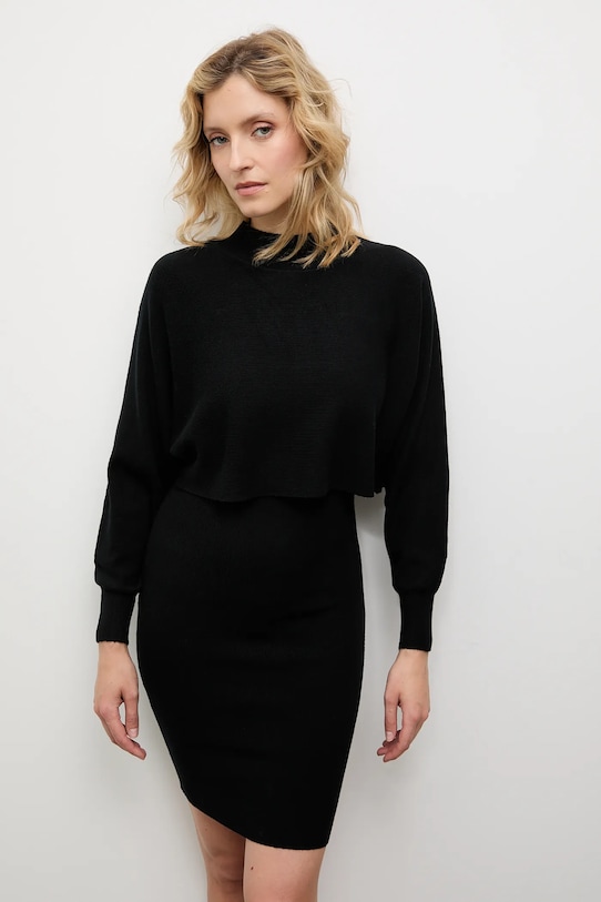 Платье и свитер Answear.Lab, черный
Платье и свитер Answear.Lab, черный