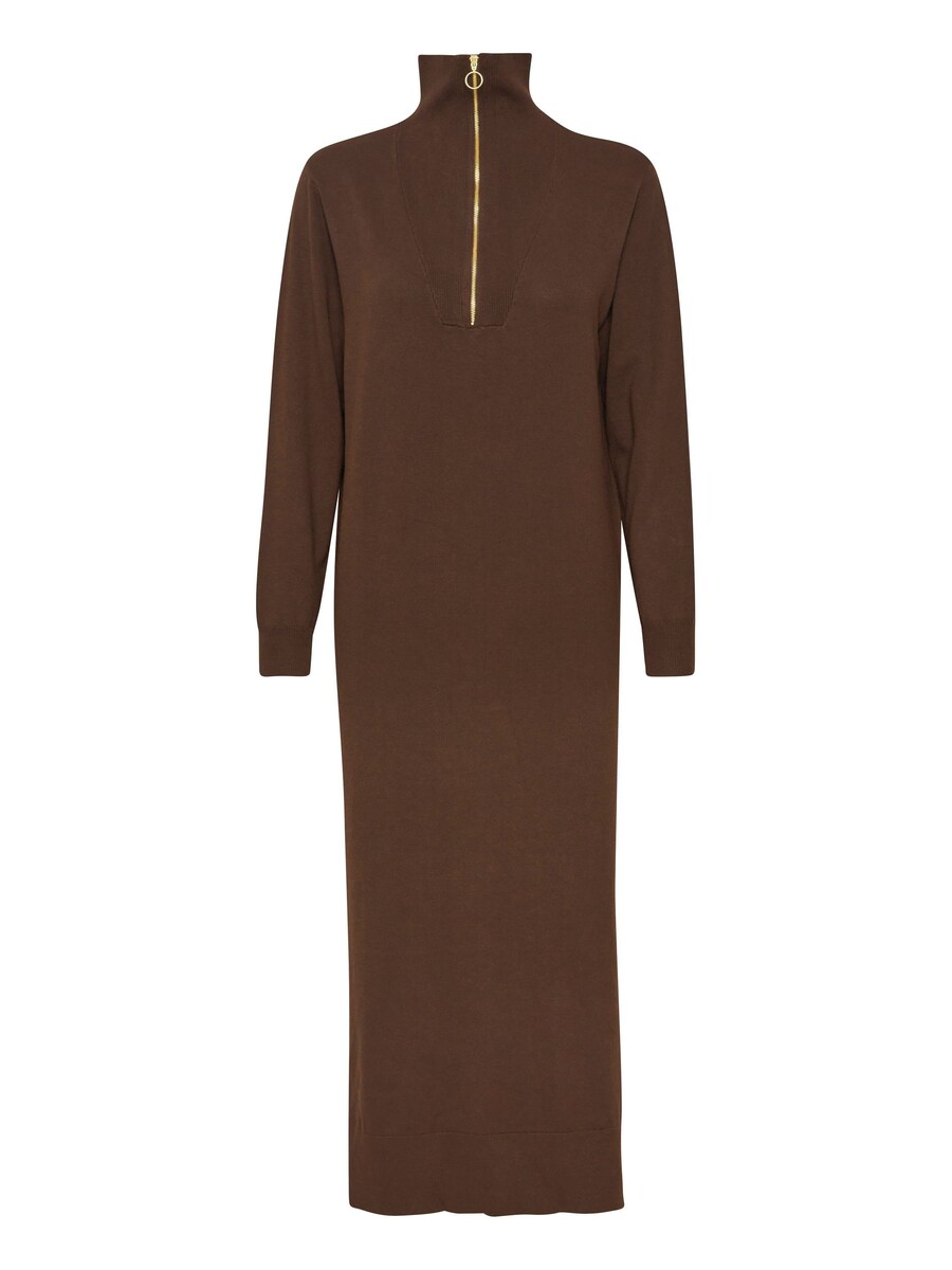 Вязаное платье PULZ Jeans Sara, коричневый
Вязаное платье PULZ Jeans Sara, коричневый