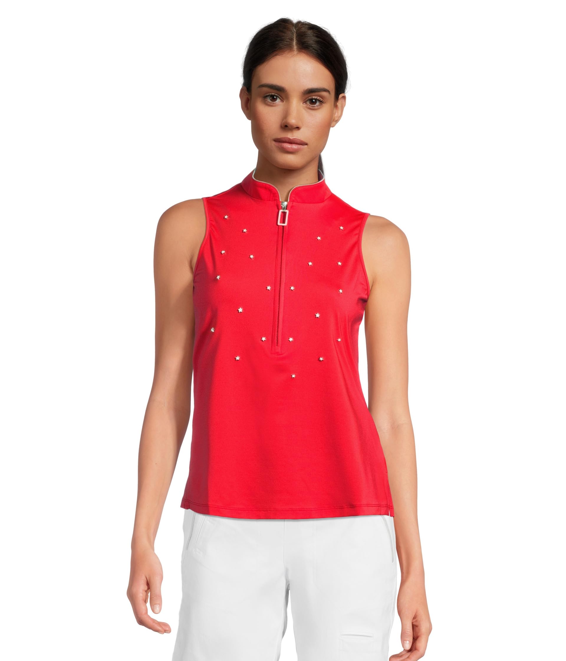 Топ Jamie Sadock Star Embellished Sleeveless Top, Adrenaline Red
Топ Jamie Sadock Star Embellished Sleeveless Top, Adrenaline Red