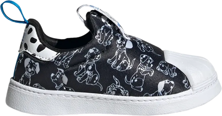 Кроссовки Disney x Superstar 360 I '101 Dalmatians - Puppy Print', черный
Кроссовки Disney x Superstar 360 I '101 Dalmatians - Puppy Print', черный