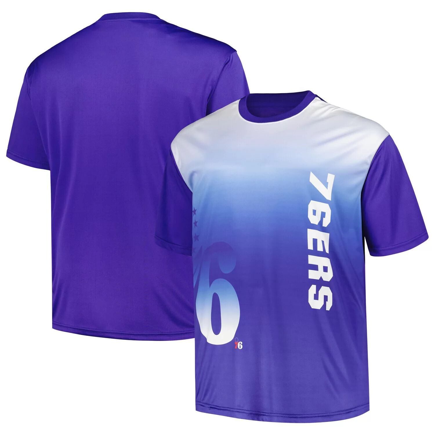 Мужская сублимированная футболка Royal Philadelphia 76ers Big & Tall Fanatics
Мужская сублимированная футболка Royal Philadelphia 76ers Big & Tall Fanatics