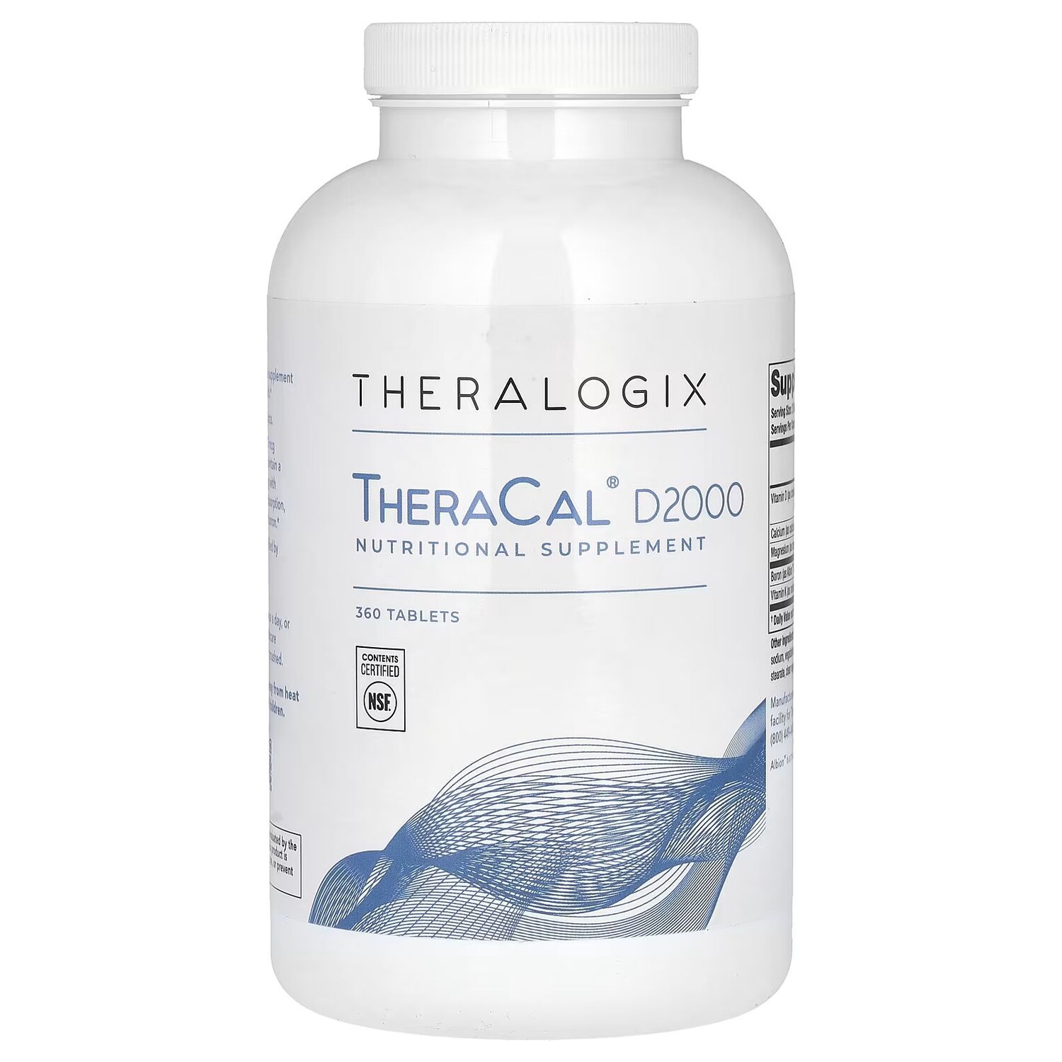 TheraCal D2000, 360 таблеток Theralogix
TheraCal D2000, 360 таблеток Theralogix