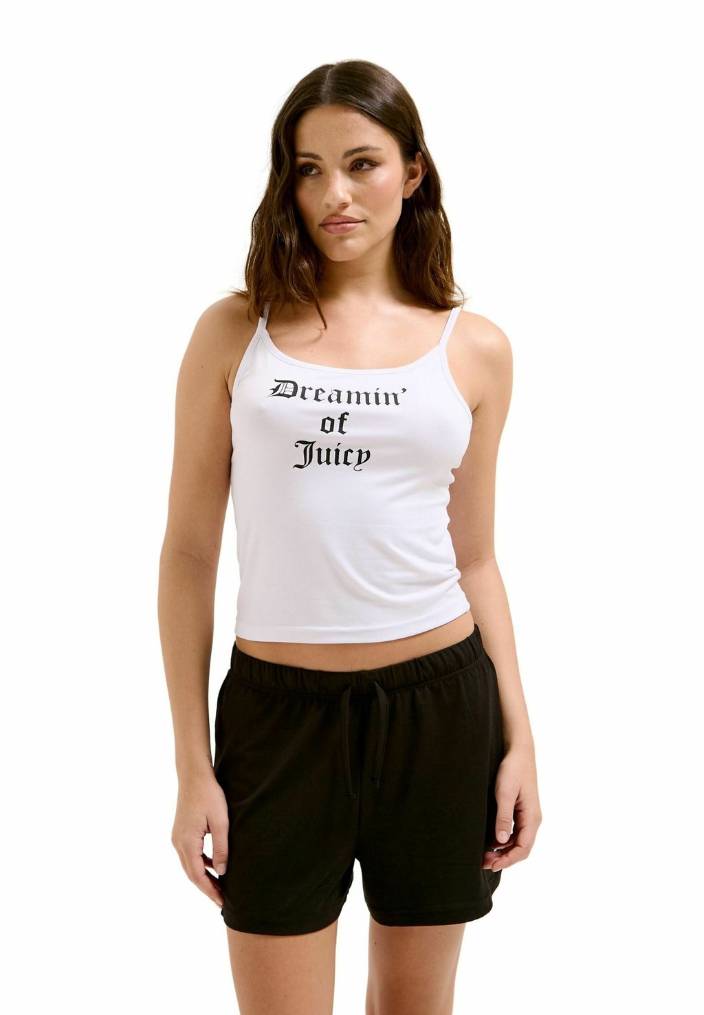 Топ DREAMIN OF LOUNGE CAMI Juicy Couture, кремовый
Топ DREAMIN OF LOUNGE CAMI Juicy Couture, кремовый
