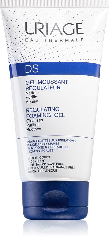 Ds регулирующий пенящийся гель успокаивающий гель для сухой и зудящей кожи Uriage, 150 мл
Ds регулирующий пенящийся гель успокаивающий гель для сухой и зудящей кожи Uriage, 150 мл