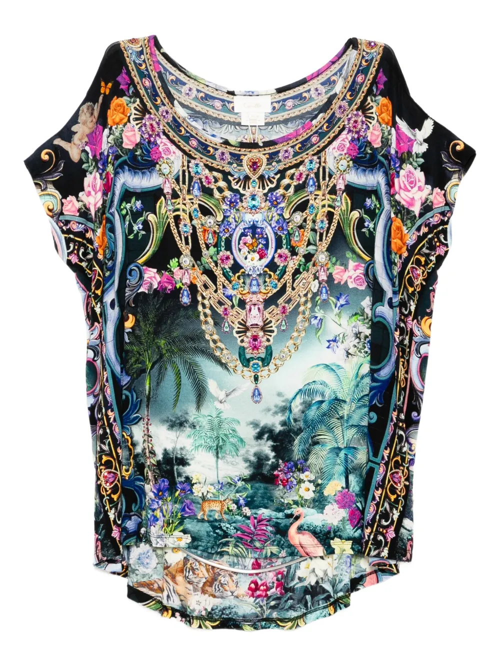 Футболка Basked In Baroque Camilla, синий
Футболка Basked In Baroque Camilla, синий