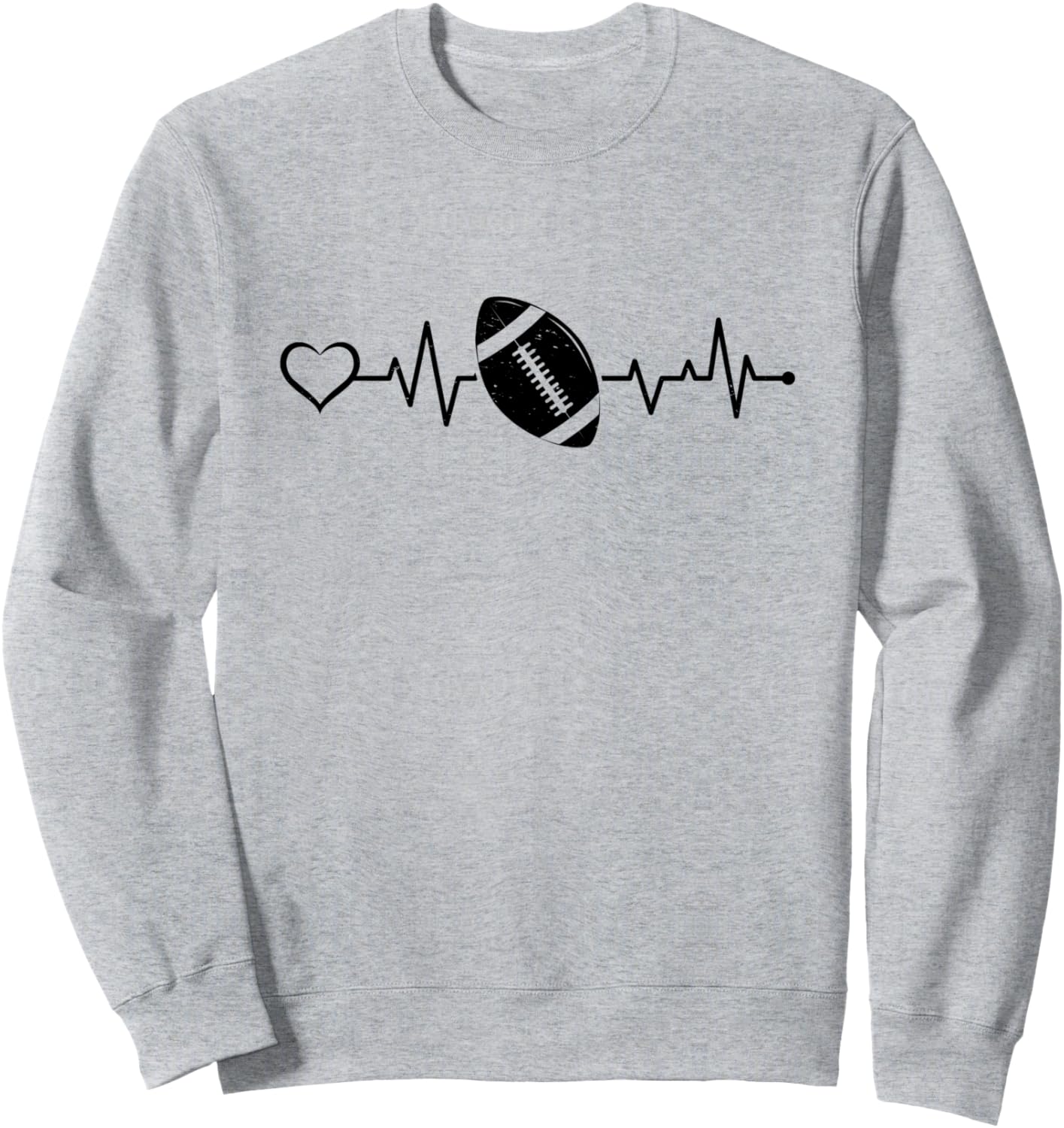 Футболка с изображением мяча для американского футбола и сердцебиения American Football Player Football Game, серый
Футболка с изображением мяча для американского футбола и сердцебиения American Football Player Football Game, серый