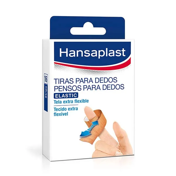 Гибкие клейкие ленты Tiras Para Dedos Hansaplast, 1 UD
Гибкие клейкие ленты Tiras Para Dedos Hansaplast, 1 UD