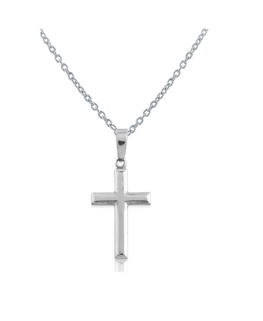Подвеска в виде маленького крестика из стерлингового серебра Simona, Silver
Подвеска в виде маленького крестика из стерлингового серебра Simona, Silver