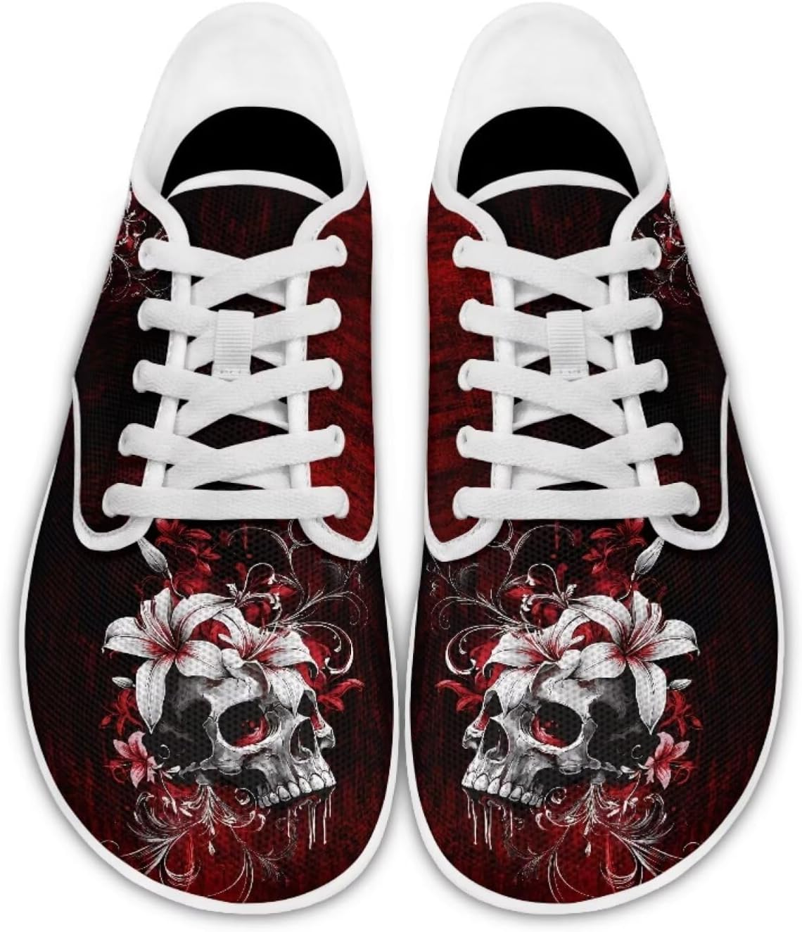 Женские кроссовки с черепом, для бега и прогулок, спортивные, с шнуровкой, для тенниса и повседневного отдыха Ecaestolph, красный
Женские кроссовки с черепом, для бега и прогулок, спортивные, с шнуровкой, для тенниса и повседневного отдыха Ecaestolph, красный