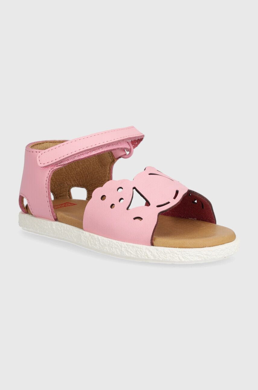 Детские кожаные сандалии Camper, розовый 
Детские кожаные сандалии Camper, розовый