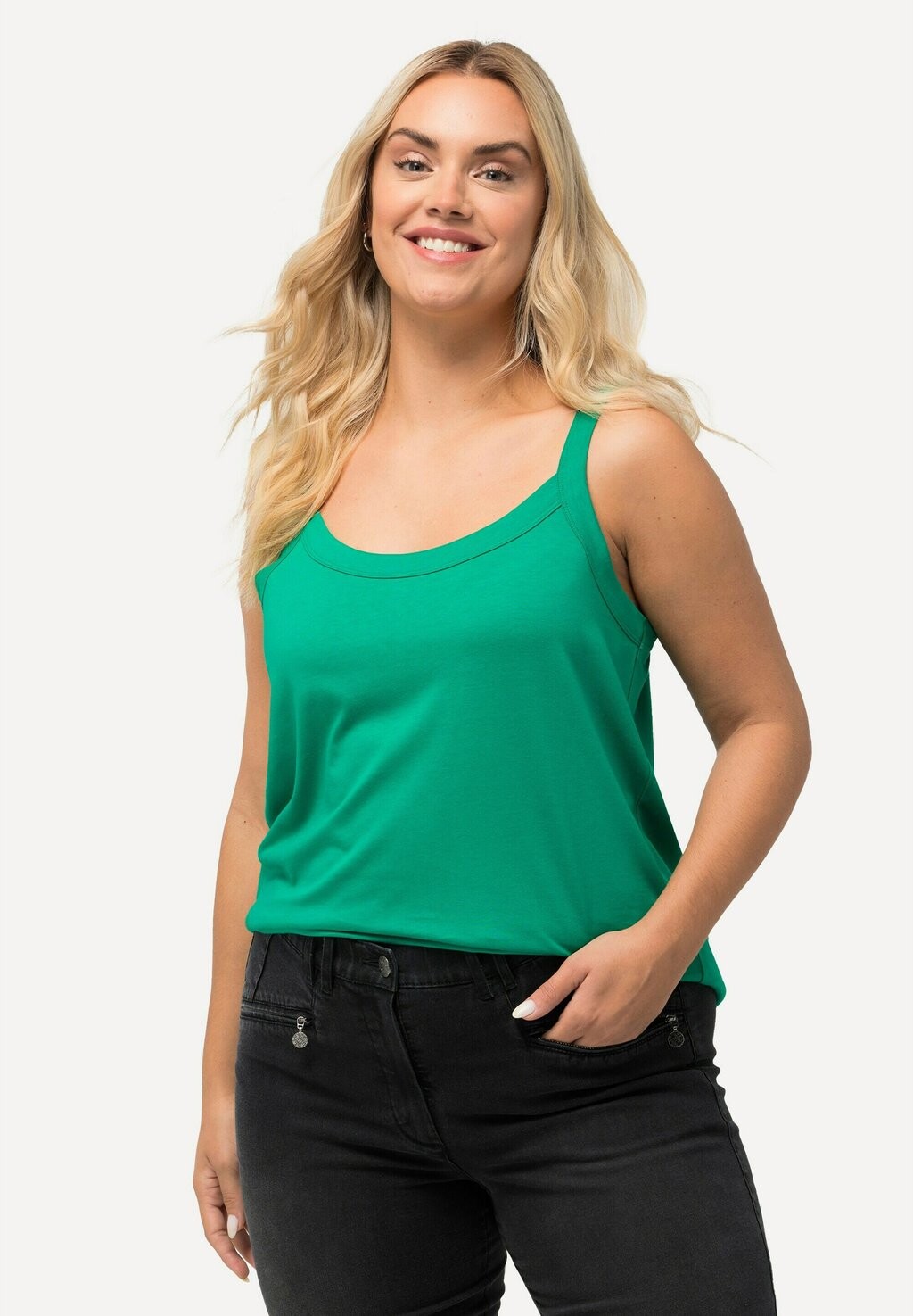 Топ SPAGHETTI Ulla Popken, хаки
Топ SPAGHETTI Ulla Popken, хаки