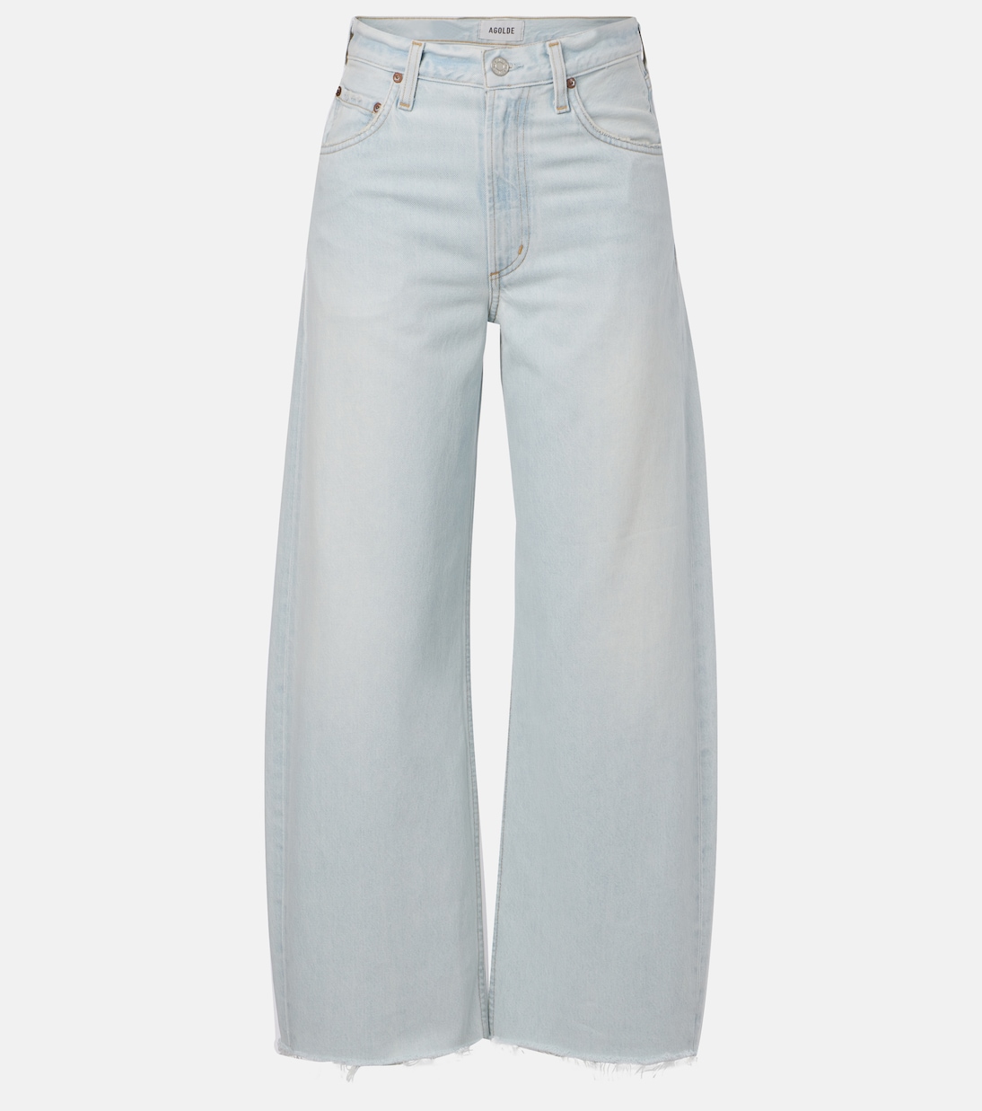 Джинсы с бочкообразными штанинами средней посадки Agolde, Flourish
Джинсы с бочкообразными штанинами средней посадки Agolde, Flourish