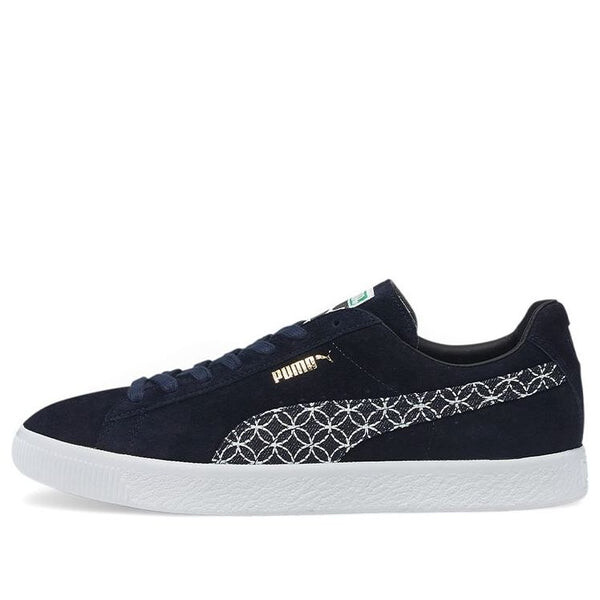 Кроссовки suede vintage made in japan 'sashiko - intense blue' Puma, синий 
Кроссовки suede vintage made in japan 'sashiko - intense blue' Puma, синий